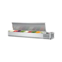 product of Turbo Air CTST-1800-N 70" E-Line Countertop Salad Table, 9 Pan Capacity