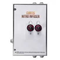 product of Curtis NIB2 Nitro Infuser Box, 2 Heads, Needle Valves, Speedfit Connection, Stainless Steel