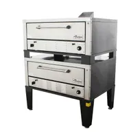 product of Peerless CW42P 50" Gas Pizza Deck Oven, Double Deck