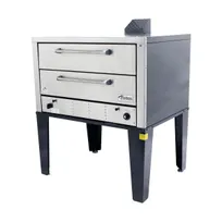 product of Peerless CW61B 50" Gas Bake & Roast Oven, Double Deck