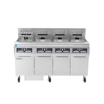 product of Frymaster/Dean 4PRG50T 62" Powerrunner Floor Model Gas Fryer, (4) 50 lbs, 480.000 BTU