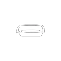 product of Dinex DXTT1 Side Dish Disposable Plastic Bowl, 6 Oz (4-6 Oz), Lightweight Partyware - Case