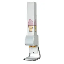 product of Dispense-Rite BCDS-BFL Ice Cream Cone Dispenser Stand, Up to 6" Box, 15-1/2" H x 9" W x 11-1/4" D