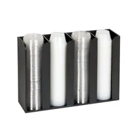 product of Dispense-Rite CTCO-4BT Cup/Lid Organizer, 4-Sec Mount, 9-1/8"Hx13-1/4"Wx3-1/2"D, 3" Max 2-4 oz BlkPS