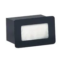 product of Dispense-Rite FMN-2 Built-In Napkin Dispenser, Black Acrylic, 3"x6" Napkins, 5-1/4"Hx8-1/2"Wx5-1/2"D