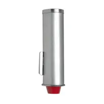 product of Dispense-Rite SFL-ADJ Souffle Dispenser, Holds 2-6 oz, 2-3/8"-2-7/8", 12" L, Tube 3-5/8", Stainless