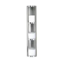 product of Dispense-Rite TLD-3-3 Lid Dispenser - 3-Section Holds 12-44 oz Lids (4-3/4″) 25-1/2″ Stainless Steel