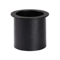 product of Dispense-Rite TTC-2BT Trash Chute, Drop-In, 7-1/4" Dia. x 6-1/8"L, Black Polystyrene, No Bottom