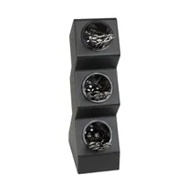 product of Dispense-Rite VSCH-3BT Flatware Organizer, 21-1/8" H x 6" W x 9-1/4" D, Black Plastic, 3 Compartments
