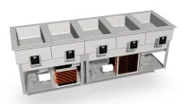 product of Duke HCF-5 Hot/Cold/Freeze Drop-In Food Well Unit, Heated & Refrigerated