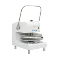 product of Dutchess Bakers DUT/DXM-WH 18" Manual Pizza Dough Press with Single Heat and Digital Temperature Control