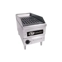 product of EmberGlo E2412 12" Countertop Electric Charbroiler w/ 11.5"W x 19"D Cooking Area, 3.0 kW