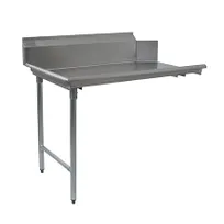 product of Eagle Group BPCDT-72L-16/3 72" Clean Straight Dishtable w/ Left Table, 10" Backsplash, Steel Legs