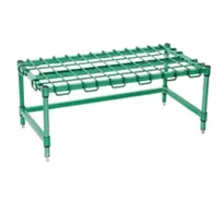 product of Eagle Group DR2430-E 30" Stationary Wire Dunnage Rack with 1600 lb Capacity, Hybrid Epoxy Finish