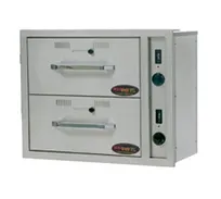 product of Eagle Group DWW-2BI-240-X Redhots Warming Drawers, Built-In, (2) Drawers