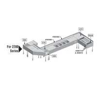 product of Eagle Group E62-2200 24" Underbar Ice Bin, 6-Bottle Storage