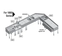 product of Eagle Group E66A-1800 14" Underbar Blender Station with Faucet