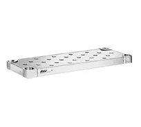 product of Eagle Group HDS1848SE Quik-Set® Embossed Stainless Steel Solid Shelf - 48"W x 18"D