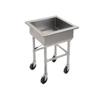 product of Eagle Group MSS2020-3VP Soak Sink, Mobile, 24"W X 24"D X 33"H