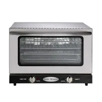 product of Serv-Ware ECO-47 Countertop Electric Convection Oven, Half Size, (4) Racks, 120V