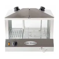 product of Serv-Ware EHS-01 Countertop Hot Dog Steamer, 100 Hot Dogs and 48 Buns