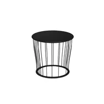 product of emu 1088 Cannolè Side Table, Round 32-1/2" dia. x 21-1/2"H - Steel Wire Base