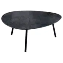 product of emu 736 Terramare Triangular Low Table, 29-1/2" x 27-1/2" x 12"H, Indoor/Outdoor, Ceramic Top