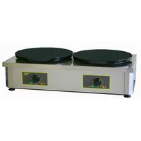 product of Equipex 400ED 34" Electric Diversa Crepe Machine W/ Double 15-3/4" Diameter Cast Iron Plates