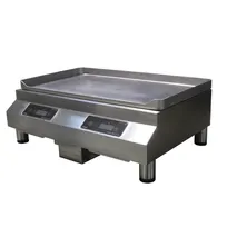 product of Equipex GLP6000 27" Countertop Induction Griddle, Two Zone, Steel Plate, 6.0 kW, 208/240v 