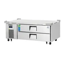 product of Everest ECB52-60D2 60" 1- Section Refrigerated Chef Base w/ Heavy Duty 2 Drawers