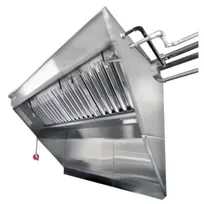 product of Hoodmart LBOX-AV4C 4'X40" Integrated Exhaust Hood & Fan System, Single Exhaust Louver