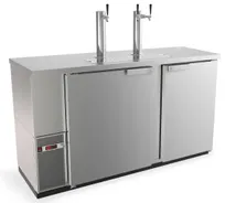 product of Fagor FDD-24-60S Slim Line 60" Beer Cooler Stainless Steel 3 Kegs Side-Mounted 2-Column 3 Taps