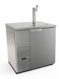 product of Fagor FDD-36S-N 36" Draft Beer Cooler, 2-Keg (14.8 cu ft) Stainless, 2-Tap Tower, Door, 1/6 hp