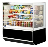 product of Federal Industries ITDSS3626F-B18 36" 2-Glass Door Self‑Serve Display Case, Shelves, LED
