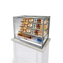 product of Federal Industries ITDSS3634 36" 1-Glass Door Display Case, 3 Shelves, LED Lighting