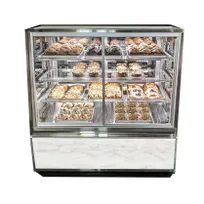 product of Federal Industries ITDSS4826-B18 48" 1-Glass Door Display Case, 2‑Tier Shelves, 3500K LED
