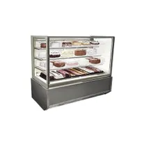 product of Federal Industries ITR6034-B18 60" Italian Glass Refrigerated Display Case w/ 3 shelves