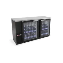 product of Fagor Refrigeration FBB-24-60GS Refrigerated Back Bar Cabinet w/ 2 Glass Doors, 4 Shelves