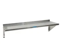 product of AllPoints Foodservice Parts & Supplies 2801911 Stainless Steel Wall Shelf - 48" W x 16" D