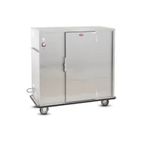 product of FWE A-120-XL 1-Door Heated Holding Cabinet, 55"-60" H, 120 Capacity, Stainless Steel, Electric, 6" Casters