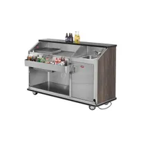 product of FWE ES-CB-8-HS Executive Series Portable Bar, with Hand Sink, 95"W