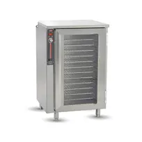 product of FWE HLC-1717-13 Pizza Holding Cabinet, 13‑Shelf 17" Box Capacity, Thermostat, Lexan Door, 4" Legs