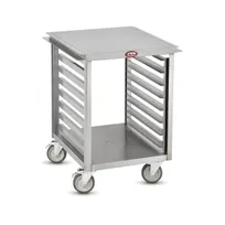 product of FWE OTR-15-MSWT Equipment Stand with Wing Table, Mobile, 25-1/2"W, (15) Slides