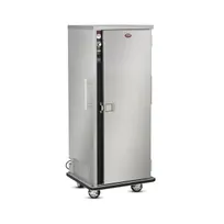 product of FWE P-80 Heated Cabinet – 1-Section, 1-Door, 64-80 Plate Capacity, Humid-Temp Heat, 6" Casters