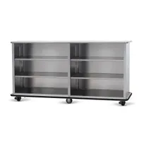 product of FWE SPSC-8 Weather All Series-92" Portable Back Bar-Stainless Steel Exterior