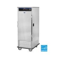 product of FWE SR-30 1-Section 1-Door Solid Holding Cabinet SS Mobile, 48-60 Plates up to 10", Temp, 5" Casters
