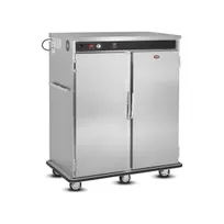 product of FWE UHST-GN-96120-BQ 54" 2-Door Heated Banquet Cabinet, 96‑120 Plate Capacity, 90‑190°F, Casters