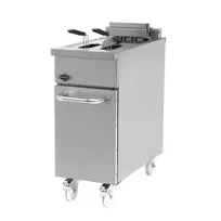 product of Pegasus FR-40E 16" Floor Model Electric Full Pot Fryer, 40 lbs by Galaxy Group
