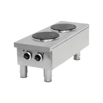 product of Pegasus HP-12E Hot Plate, Electric, Countertop, 12", 2 Round Plate Elements by Galaxy Group