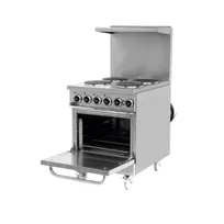 product of Pegasus R-36E Restaurant Range, Electric, 36", 6 Round Elements, Solid Top by Galaxy Group